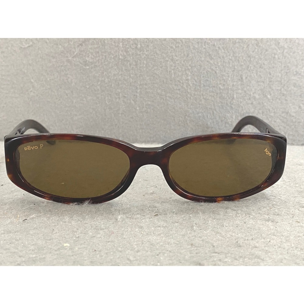 Revo H2O Polarized Sunglasses 3027 006 Tortoise Rectangular Made in Italy